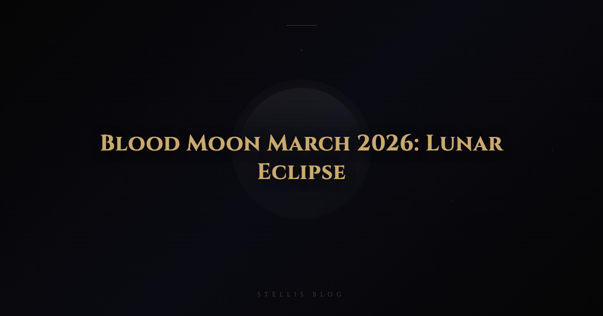 Blood Moon March 2026 — Total Lunar Eclipse in Virgo on March 3