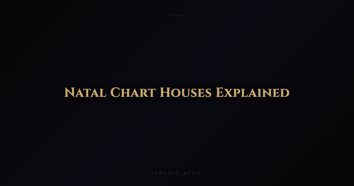 Natal Chart Houses Explained: A Beginner's Guide to the 12 Houses